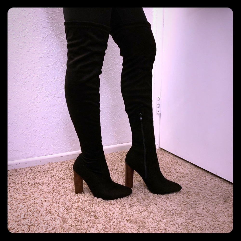 Knee high boots